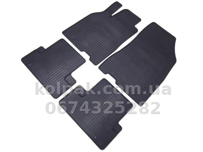 Floor mats for Renault Megane 3 2008-/Fluence 2009-, 4 pcs, Polytep, 27828 — photo 2