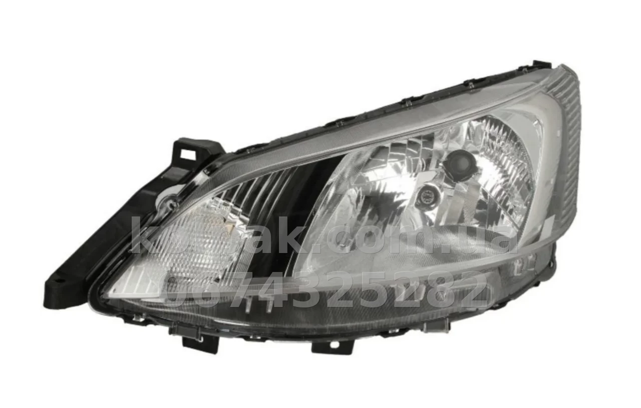 Передня ліва фара Nissan NV200 2009-2016, електричне регулювання, без коректора, без ламп (H4/PY21W/W5W), Depo, 1151125LLDEM Передня ліва фара Nissan NV200 2009-2016, електричне регулювання, без коректора, без ламп (H4/PY21W/W5W), Depo, 1151125LLDEM — фото 1