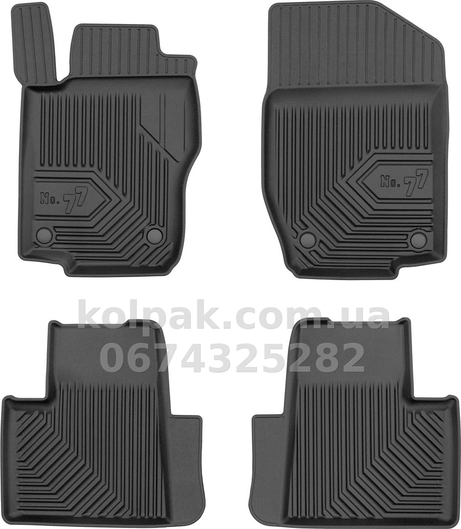 Floor mats for Mercedes-Benz GL-Class X164 2006-2012, 1-2 row, Frogum, FG 77409781 Floor mats for Mercedes-Benz GL-Class X164 2006-2012, 1-2 row, Frogum, FG 77409781 β photo 1