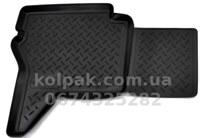 Polyurethane floor mats for Mitsubishi Pajero 4 2006-, Norplast, NPL-Po-59-48 — photo 4