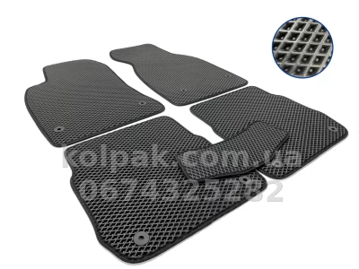 Килимки в салон Audi A6 С5 1997-2004, EVA, чорні, 5 шт., AVTM BLCEV1021