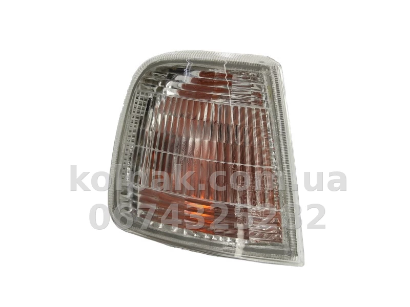 Right indicator light Peugeot 405 1987-1996, + bulb holder - bulb, Depo, 550-1503R-WE Right indicator light Peugeot 405 1987-1996, + bulb holder - bulb, Depo, 550-1503R-WE β photo 1