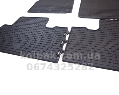 Floor mats for Renault Scenic/Grand Scenic 2003-/2009-, 4 pcs, Polytep, 54689 — photo 5