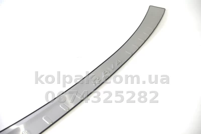 Rear bumper protector Toyota Rav4 2013–2018 HAVOC (Stainless steel) — photo 3