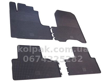 Floor mats for Honda CR-V 2007-2012, 4 pcs, Polytep, 84641 Floor mats for Honda CR-V 2007-2012, 4 pcs, Polytep, 84641 β photo 5