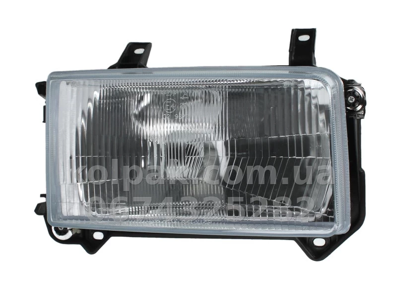 Передня права фара Volkswagen T4 1990-1996, H4, електричне/механічне регулювання, Depo, 441-1114R-LD-E Передня права фара Volkswagen T4 1990-1996, H4, електричне/механічне регулювання, Depo, 441-1114R-LD-E — фото 1