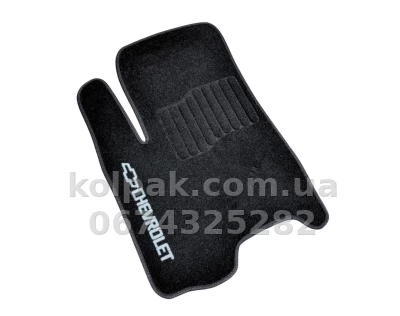 Ворсові килимки в салон Chevrolet Aveo 2005-2011, чорні, 5 шт., AVTM BLCCR1076 Ворсові килимки в салон Chevrolet Aveo 2005-2011, чорні, 5 шт., AVTM BLCCR1076 — фото 2