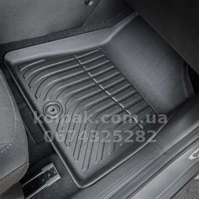 Всепогодні килимки в салон Hyundai Kona EV 2024-> HAVOC™ Maximum Coverage Всепогодні килимки в салон Hyundai Kona EV 2024-> HAVOC™ Maximum Coverage — фото 4