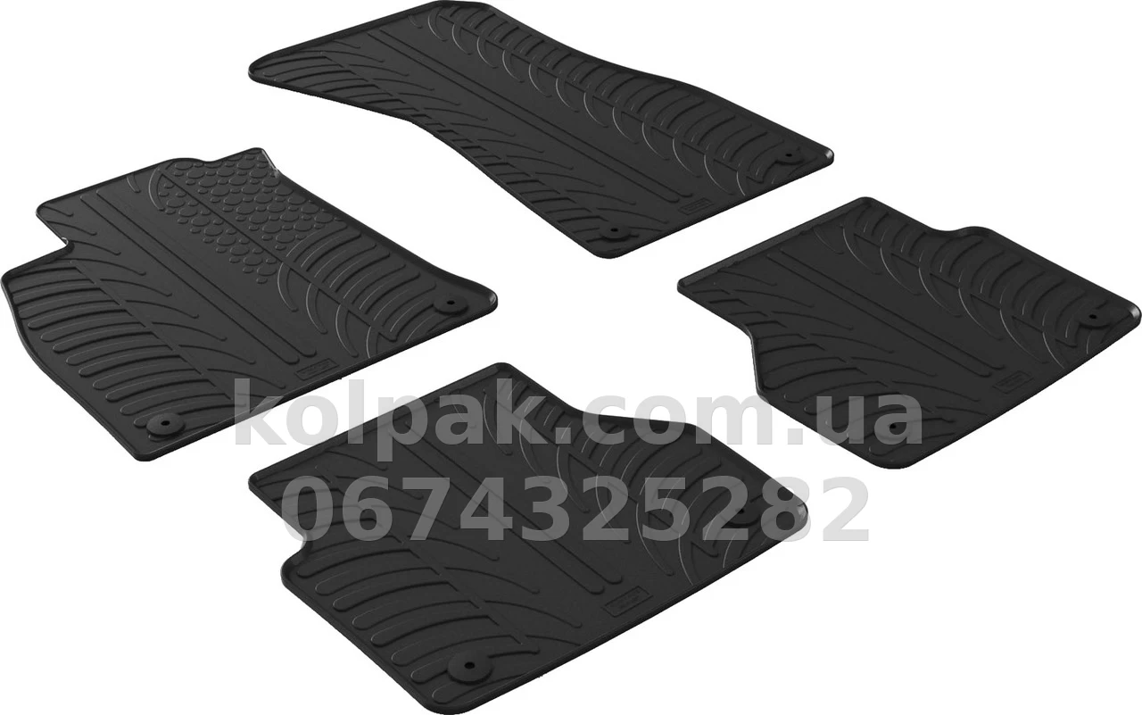 Floor mats for Audi A6/S6/RS6 C8/A7/S7/RS7 2018-, GledRing, GR 0704 Floor mats for Audi A6/S6/RS6 C8/A7/S7/RS7 2018-, GledRing, GR 0704 β photo 1