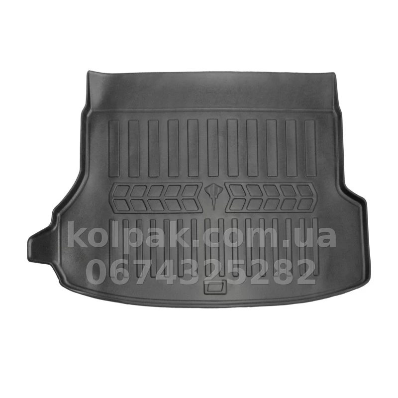 Poliuretanowa mata do bagażnika Subaru Forester SK 2018-2024 z subwooferem, z podwyższonymi rantami, Stingray 6029131 Poliuretanowa mata do bagażnika Subaru Forester SK 2018-2024 z subwooferem, z podwyższonymi rantami, Stingray 6029131 — zdjęcie 1
