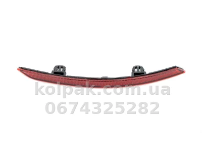 Оригінальний правий відбивач заднього бампера Volkswagen Polo SD 2015-, 6RF945106