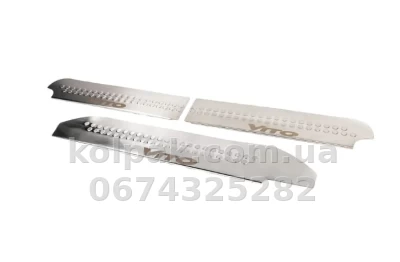 Chrome inner door sill trims (3 pcs) Mercedes-Benz Vito/Viano W639 2003-2014, Carmos, 6450114 Chrome inner door sill trims (3 pcs) Mercedes-Benz Vito/Viano W639 2003-2014, Carmos, 6450114 β photo 2