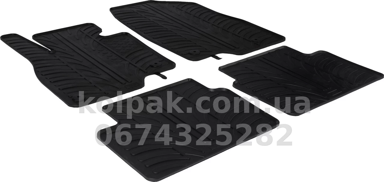Floor mats for Mazda 3 2013-2019, GledRing, GR 0220 Floor mats for Mazda 3 2013-2019, GledRing, GR 0220 β photo 1