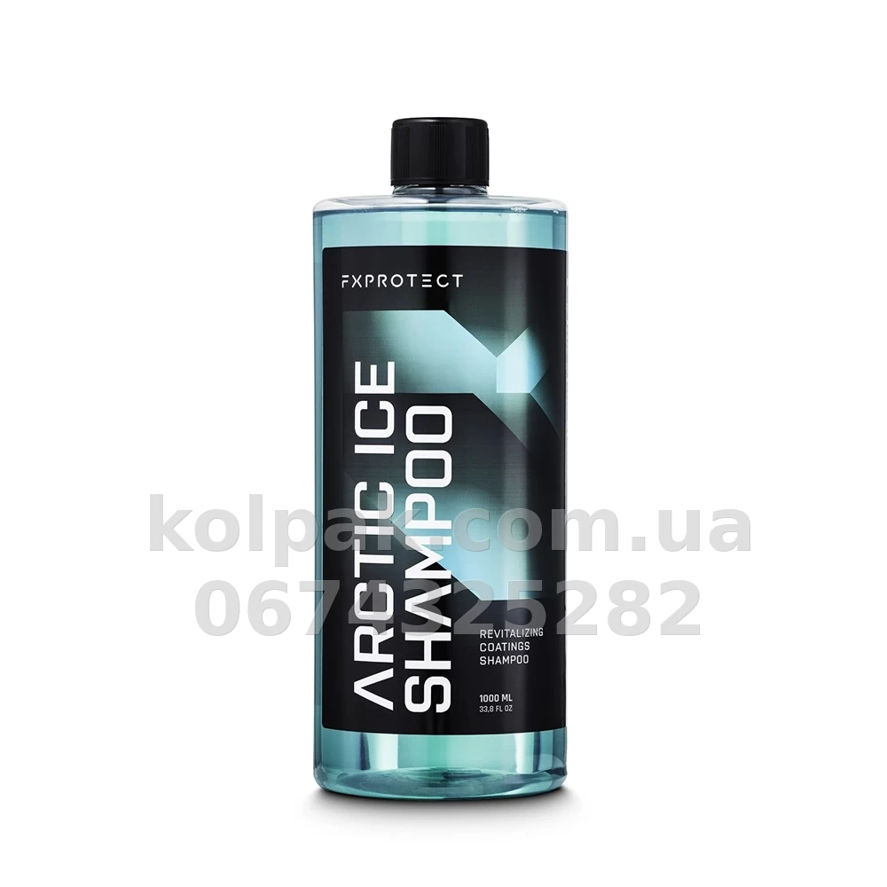 Regenerujący kwaśny szampon samochodowy FX Protect do usuwania osadów mineralnych Arctic Ice Shampoo, 1 L, FX Protect K9GXLR-447 Regenerujący kwaśny szampon samochodowy FX Protect do usuwania osadów mineralnych Arctic Ice Shampoo, 1 L, FX Protect K9GXLR-447 — zdjęcie 1