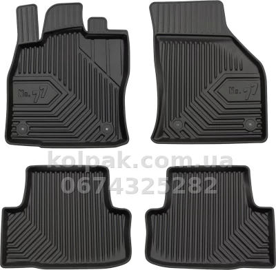 Килимки в салон Skoda Karoq 2017-, Frogum, FG 77407053