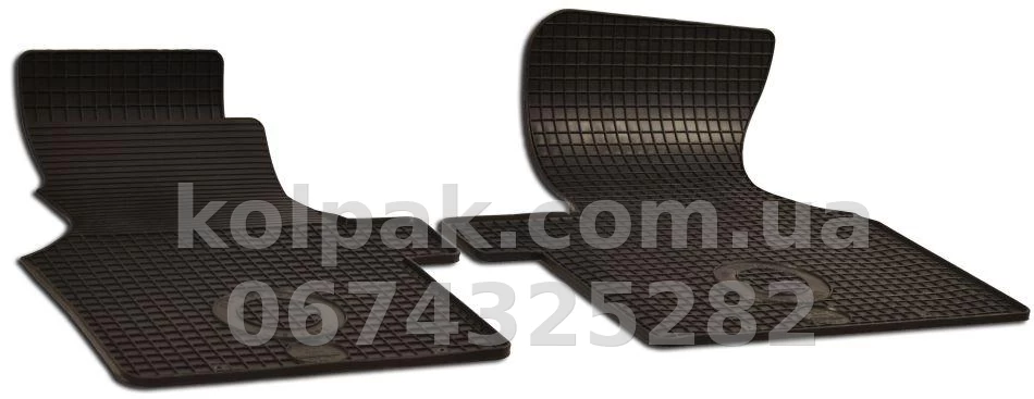 Килимки в салон Volkswagen T4 Transporter 1990-, чорні, 2 шт., Doma, GZ 156012699 Килимки в салон Volkswagen T4 Transporter 1990-, чорні, 2 шт., Doma, GZ 156012699 — фото 1