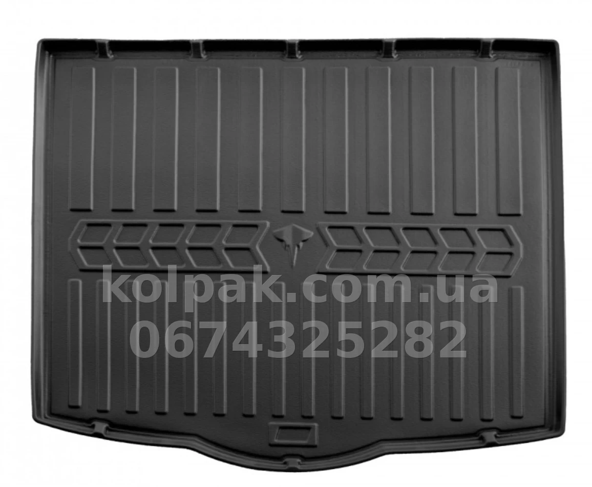 Poliuretanowa mata do bagażnika Volkswagen Touran 2 2015-, dolna półka, z podwyższonymi rantami, Stingray 6024351 Poliuretanowa mata do bagażnika Volkswagen Touran 2 2015-, dolna półka, z podwyższonymi rantami, Stingray 6024351 — zdjęcie 1