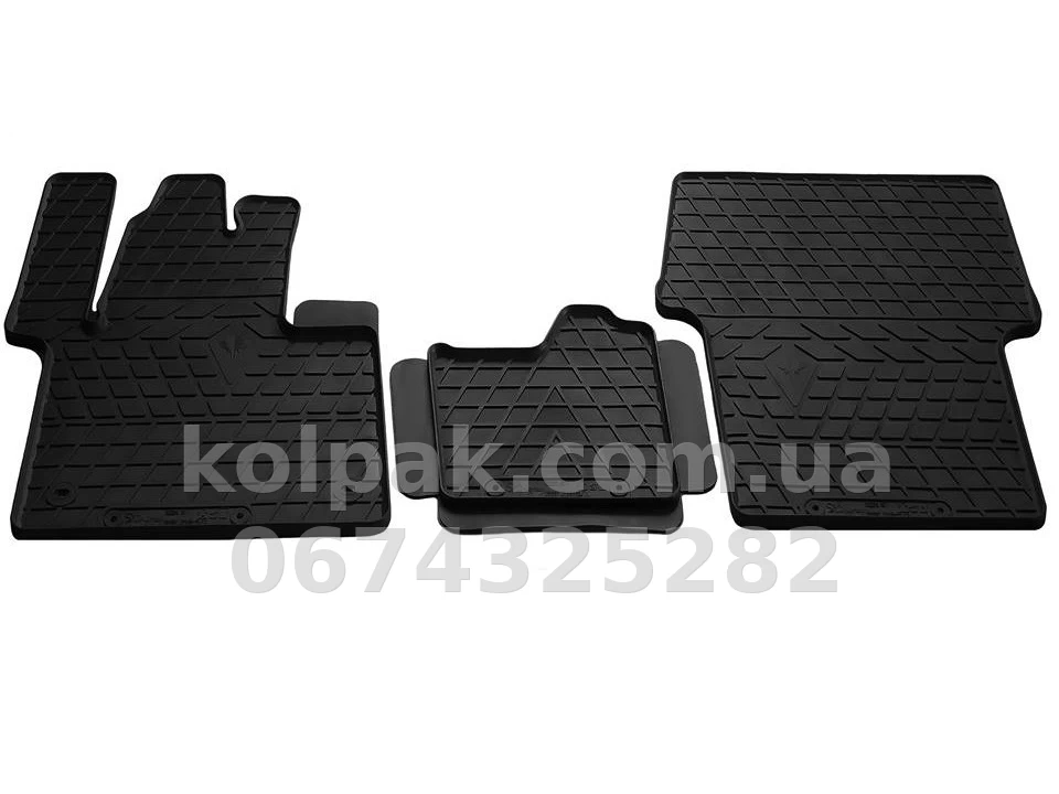 Floor mats for Citroen SpaceTourer 2017-/Peugeot Traveller/Toyota ProAce 2017-, 3 pcs, Stingray, 1016183 Floor mats for Citroen SpaceTourer 2017-/Peugeot Traveller/Toyota ProAce 2017-, 3 pcs, Stingray, 1016183 β photo 1