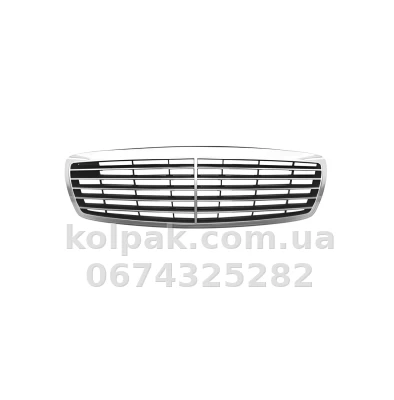 Решітка радіатора Mercedes-Benz C-Class W203 2000-2007 Avantgarde/Elegance, AVTM, 184605990