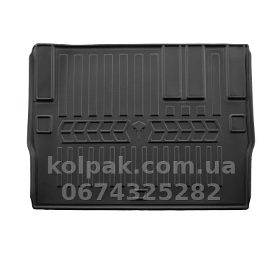 Поліуретановий килимок у багажник Citroen SpaceTourer 2016-/Opel Zafira Life 2019-/Peugeot Traveller 2016- з бортиком, Stingray 6003091