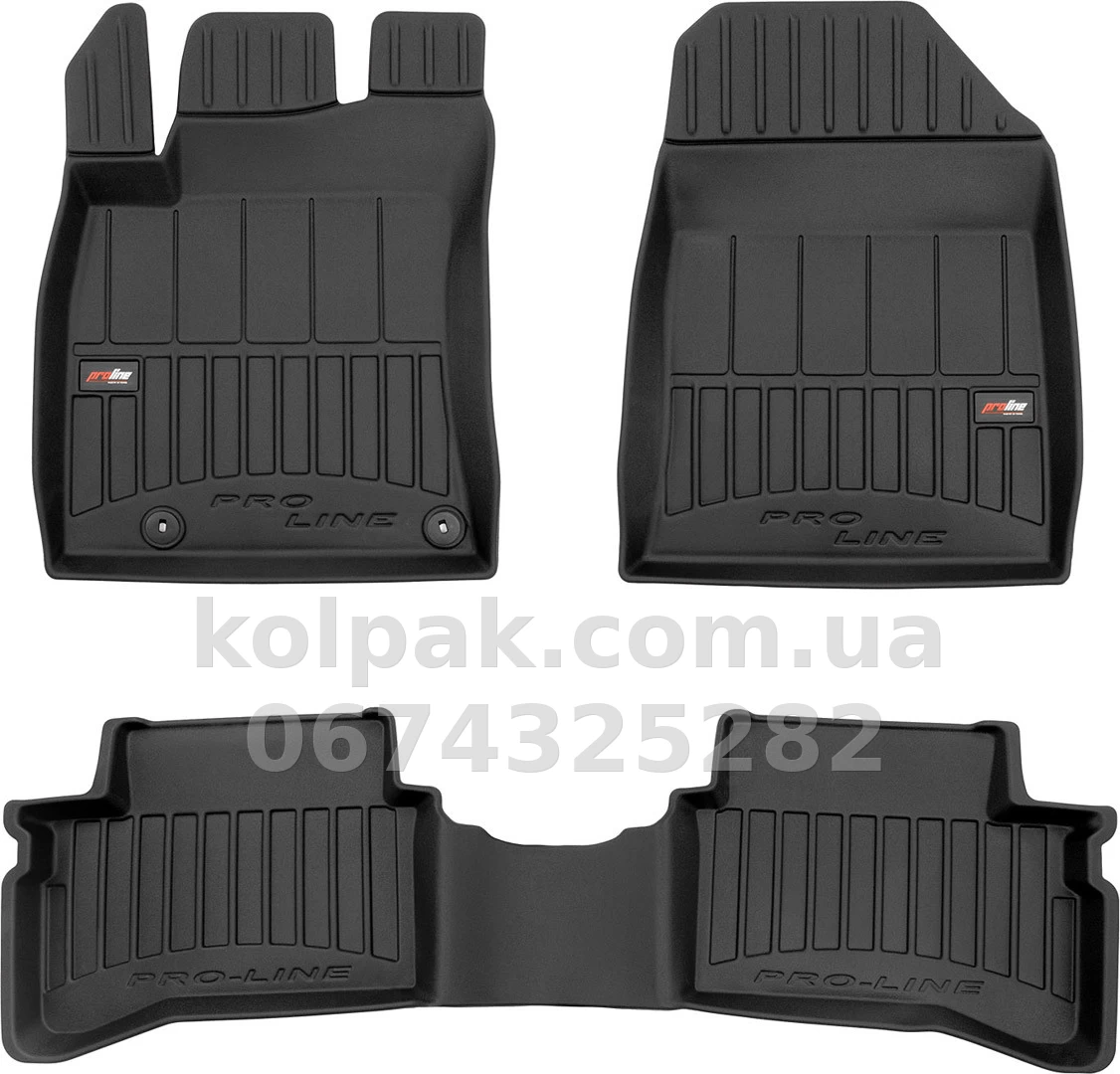 Floor mats for Kia XCeed 2019-, hybrid, Proline 3D, Frogum, FG 3D426818 Floor mats for Kia XCeed 2019-, hybrid, Proline 3D, Frogum, FG 3D426818 β photo 1