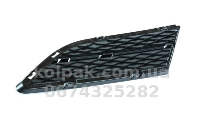 Права решітка бампера BMW 3-Series E90/E91 2008-2011, чорна, AVTM, 51117138418, 181436912