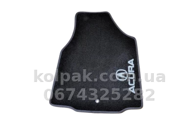 Ворсові килимки в салон Acura MDX 2006-2013, чорні, 5 шт., AVTM BLCCR1001 Ворсові килимки в салон Acura MDX 2006-2013, чорні, 5 шт., AVTM BLCCR1001 — фото 3