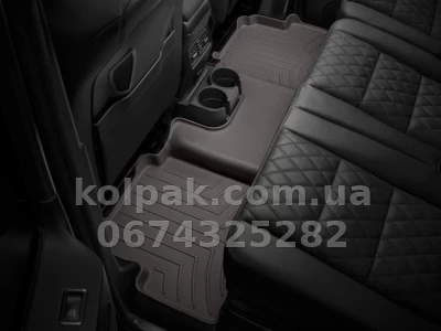 Килимки в салон Mercedes-Benz EQS 2021-, задні, какао, Weathertech 4717092 — фото 2