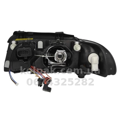 Front right headlight Audi A4 1999-2001, H7/H7, electric adjustment, Depo, 441-1137R-ND-EM — photo 2