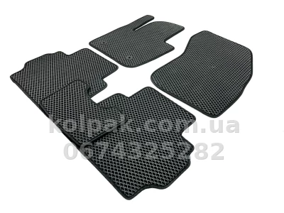 Килимки в салон Ford Mondeo/Fusion 2014-, EVA, чорні, 5 шт., AVTM BLCEV1162 Килимки в салон Ford Mondeo/Fusion 2014-, EVA, чорні, 5 шт., AVTM BLCEV1162 — фото 2