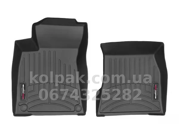 Килимки в салон Mercedes-Benz GLA-Class H247 2021-, передні, чорні, Weathertech 4415931 Килимки в салон Mercedes-Benz GLA-Class H247 2021-, передні, чорні, Weathertech 4415931 — фото 1