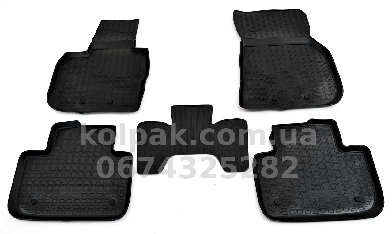 Polyurethane floor mats for BMW X3 G1 2017-, Norplast, NPA01-C07-550 Polyurethane floor mats for BMW X3 G1 2017-, Norplast, NPA01-C07-550 β photo 1