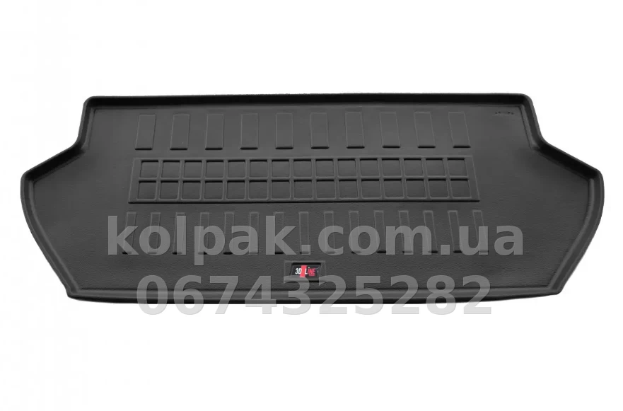 Poliuretanowa mata do bagażnika Volvo XC90 2002-2014, 7 miejsc, z podwyższonymi rantami, Stingray 6037041 Poliuretanowa mata do bagażnika Volvo XC90 2002-2014, 7 miejsc, z podwyższonymi rantami, Stingray 6037041 — zdjęcie 1