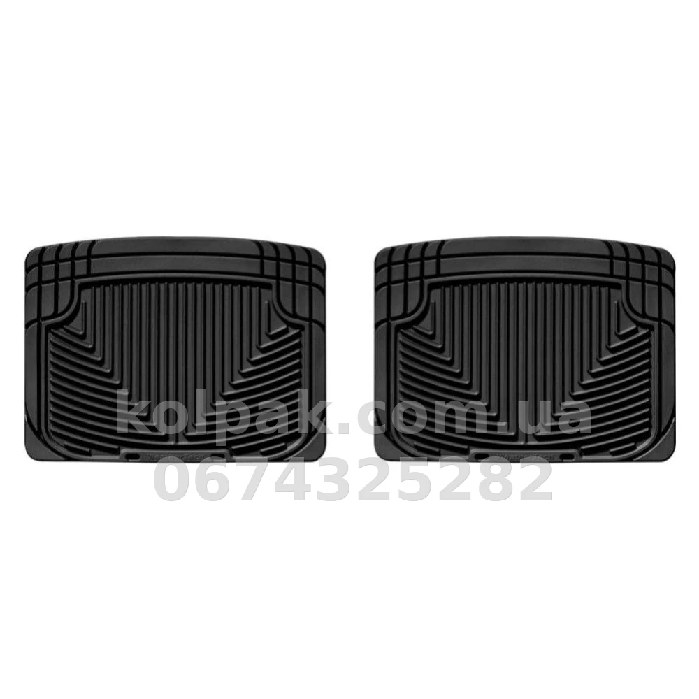 Floor mats for BMW 5-Series F10 2010-, front, black, Weathertech W204 Floor mats for BMW 5-Series F10 2010-, front, black, Weathertech W204 β photo 1