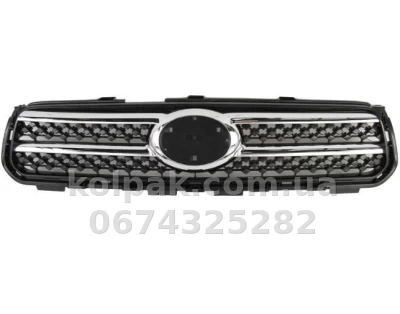Решітка радіатора Toyota Rav4 2006-2009, хромована/чорна, AVTM, 187013990 Решітка радіатора Toyota Rav4 2006-2009, хромована/чорна, AVTM, 187013990