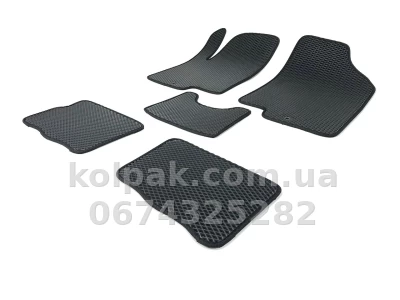 Килимки в салон Kia Soul 2009-2013, EVA, чорні, 5 шт., AVTM BLCEV1279 Килимки в салон Kia Soul 2009-2013, EVA, чорні, 5 шт., AVTM BLCEV1279 — фото 2