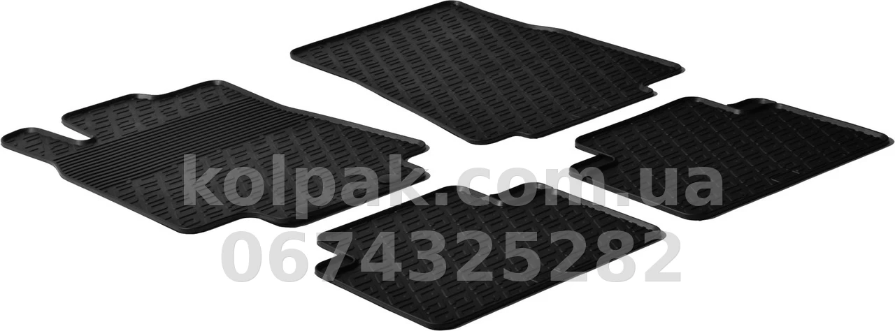 Floor mats for Mercedes-Benz A-Class/B-Class W169/W245 2004-2012, GledRing, GR 0321 Floor mats for Mercedes-Benz A-Class/B-Class W169/W245 2004-2012, GledRing, GR 0321 β photo 1