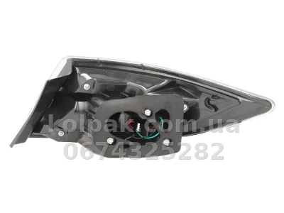 Rear left light Mazda 6 (GH) 2007-2010, outer, red, Depo, 216-1973L-UE — photo 2