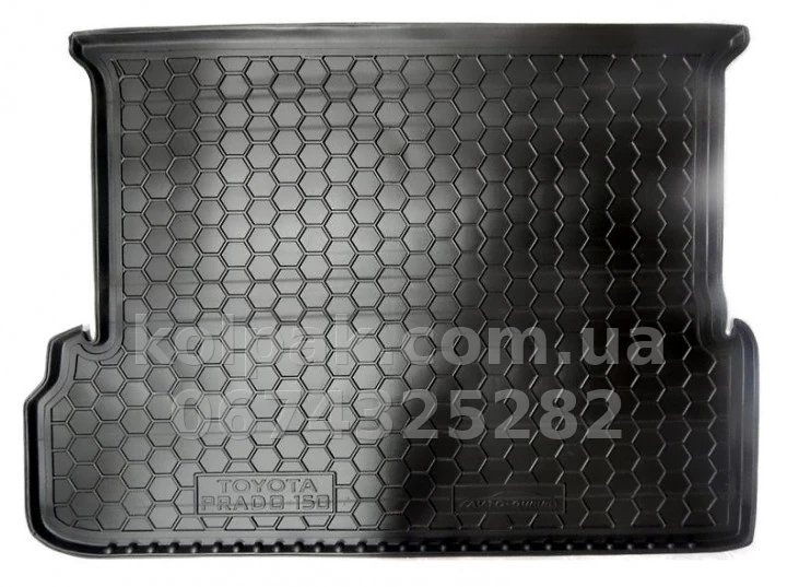 Boot mat for Toyota Land Cruiser Prado J150, 7 seats, 111465 Avto-Gumm Boot mat for Toyota Land Cruiser Prado J150, 7 seats, 111465 Avto-Gumm β photo 1