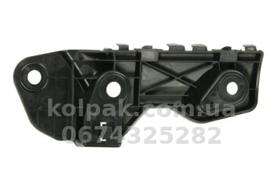 Lewy wspornik mocowania przedniego zderzaka Mazda CX-3 2015-2016, AVTM, D10J500U1A, 184428931 — zdjęcie 2