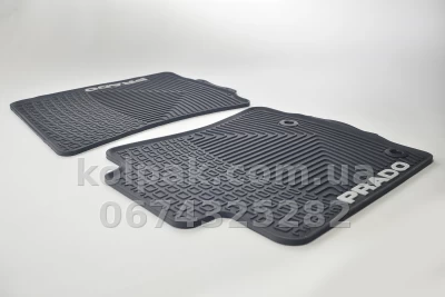 Оригінальні гумові килимки в салон Toyota Land Cruiser PRADO 150 з 2017 2018 2019 2020 HAVOC, повний комплект Оригінальні гумові килимки в салон Toyota Land Cruiser PRADO 150 з 2017 2018 2019 2020 HAVOC, повний комплект — фото 6