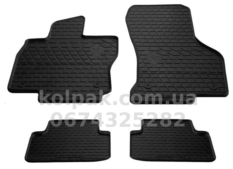 Floor mats for Volkswagen Passat B8 2014-/Skoda Superb 3 2015-, 4 pcs, Stingray, 1024174 Floor mats for Volkswagen Passat B8 2014-/Skoda Superb 3 2015-, 4 pcs, Stingray, 1024174 β photo 1