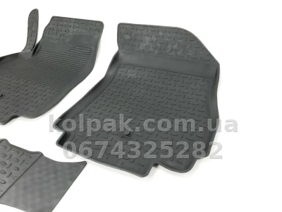 Floor mats for Chevrolet Orlando 2011-, Rubber, 5 pcs, Seintex, 82825 Floor mats for Chevrolet Orlando 2011-, Rubber, 5 pcs, Seintex, 82825 β photo 4