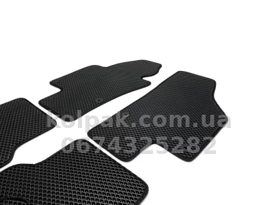 Килимки в салон Volkswagen Tiguan 2007-2016, EVA, чорні, 5 шт., AVTM BLCEV1684 — фото 4