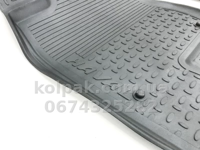 Floor mats for Haval H6 2015-, Rubber, 5 pcs, Seintex, 86467 — photo 7