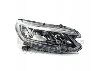 Front right headlight Honda CR-V 2015-2017, electric adjustment, with levelling motor, without bulbs (HB3/H11/WY21W/LED), Depo, 1171129RMLEMN2 — photo 2