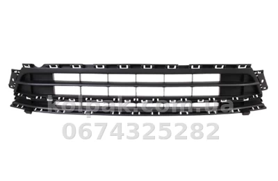 Решітка бампера Volkswagen Jetta 6 2015-2018, з отв. для парктроніка, нижня, AVTM, 5C6853671P9B9, 7435 909 Решітка бампера Volkswagen Jetta 6 2015-2018, з отв. для парктроніка, нижня, AVTM, 5C6853671P9B9, 7435 909