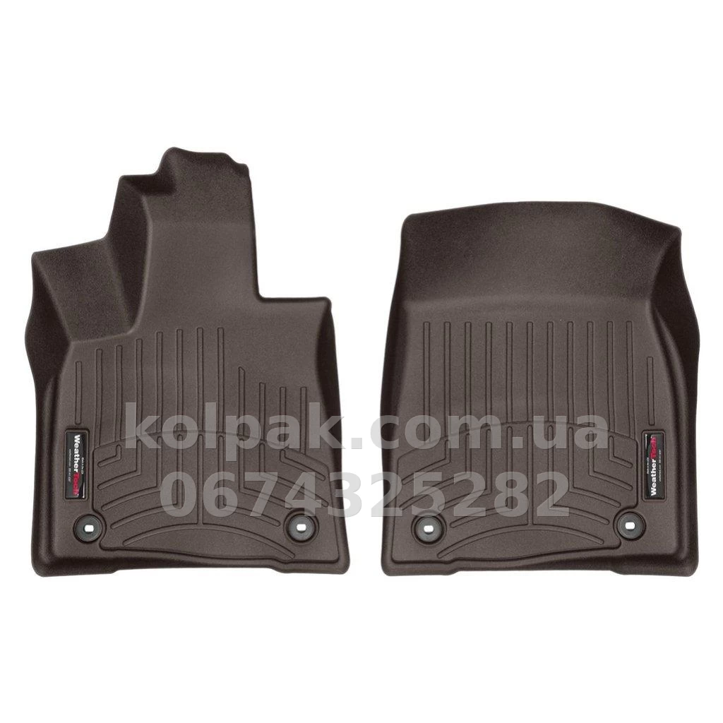 Килимки в салон Lexus RX 2016-, з бортиком, передні, какао, Weathertech 478861 Килимки в салон Lexus RX 2016-, з бортиком, передні, какао, Weathertech 478861 — фото 1