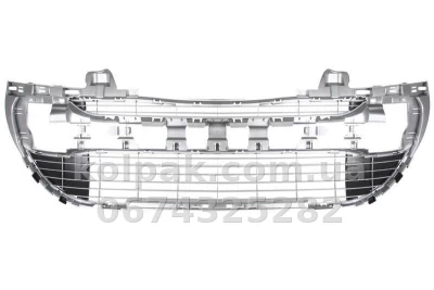 Bumper grille Peugeot 308 2008-2011, centre, AVTM, 7414VH, 5408 990 — photo 2