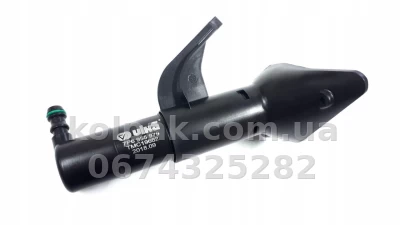 Ліва форсунка омивача фар Volkswagen Touareg 2010-2014, циліндр, без розпилювача, AVTM, 7P6955979, 183J955057